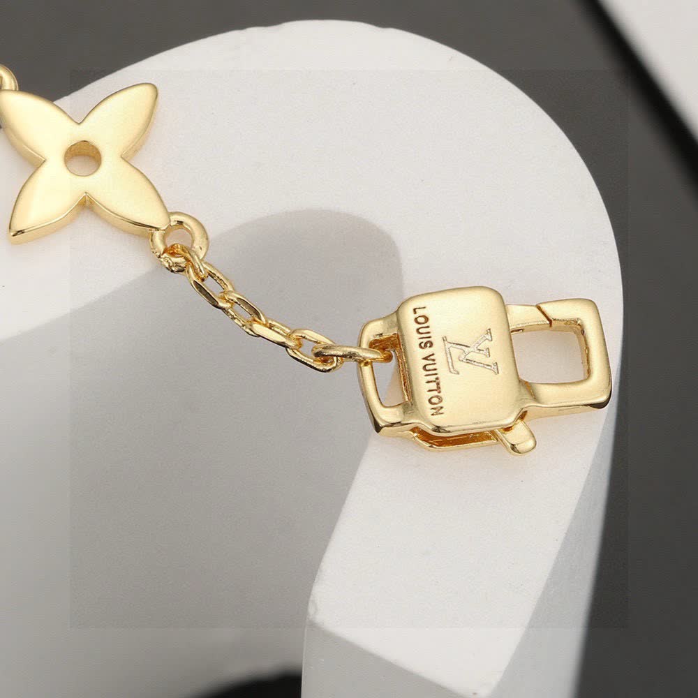 Louis Vuitton Gold Monogram Bracelet